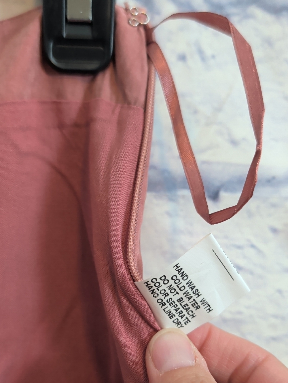 NWT Wild Honey Rose Pink Ruffle Hem Mini Skirt - Size Medium - Picture 5 of 5